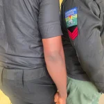 The demoted inspector and a corpora. Photo credit: Delta command