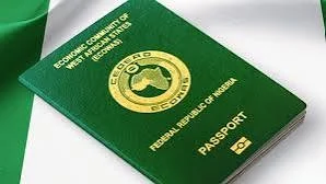 Nigeria’s passport. Photo: FG