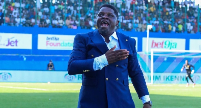 Ogunmodede is an assistant coach with the Super Eagles. Photo: Facebook@Daniel Ogunmodede Precious